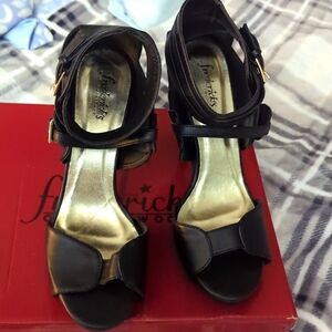 Frederick's of Hollywood Strappy Heels 10